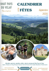 PROGRAMME  ANIMATION HAUT PAYS DU VELAY – Septembre 2026