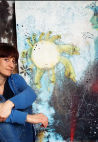 OUVERTURE ATELIER Lydie mariller, peintre plasticienne et créatrice-interprète de théâtres miniatures