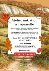 Initiation gratuite Aquarelle