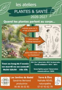 les ateliers « Plantes & Santé »
