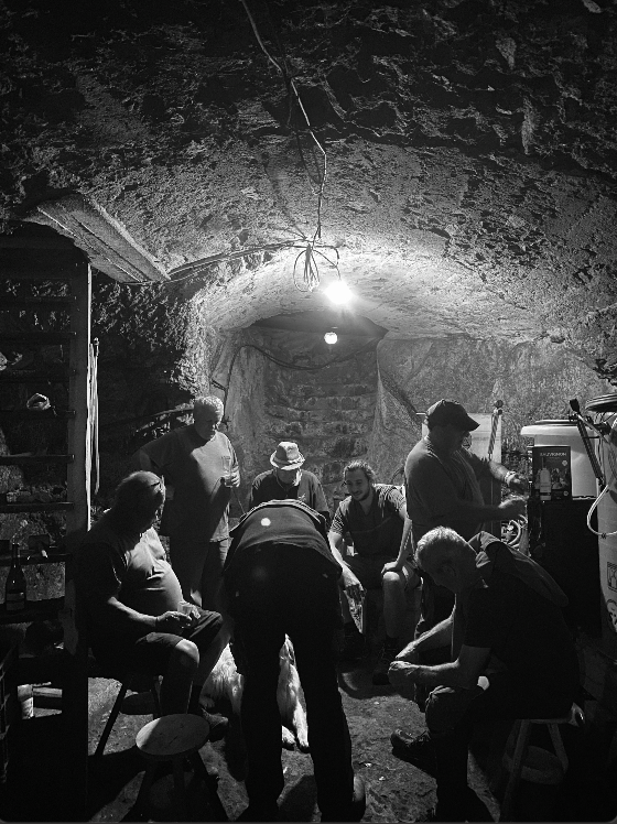 Dans la cave de la maison Auvat