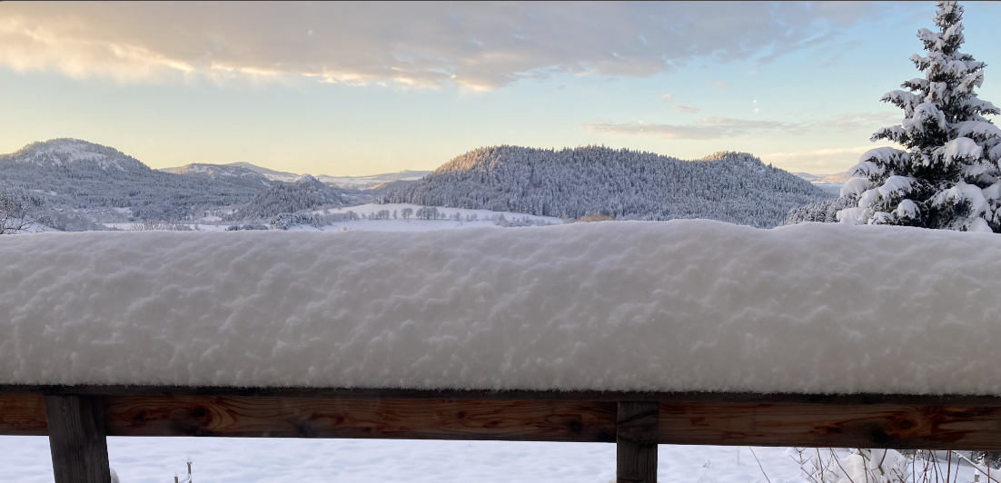 Froid et neige en altitude
