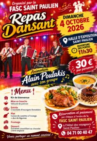 Dansant avec repas